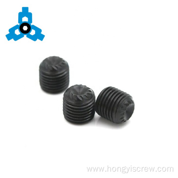 DIN916Black Inner Hex Socket Set Screws Cup Point